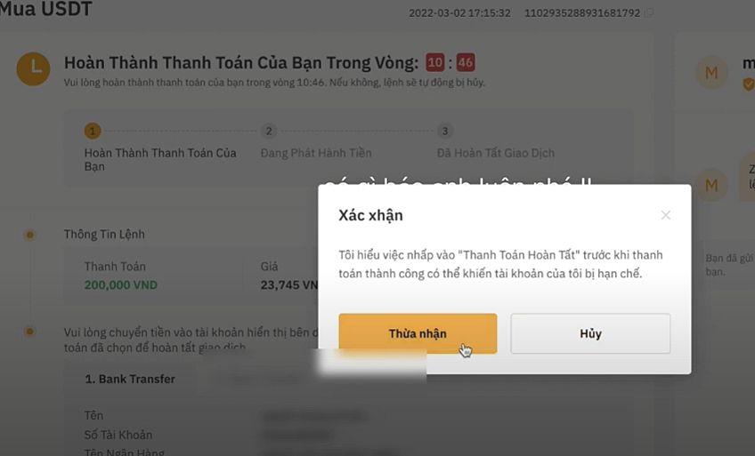 Hướng dẫn chi tiết các bước mua coin trên sàn Bybit